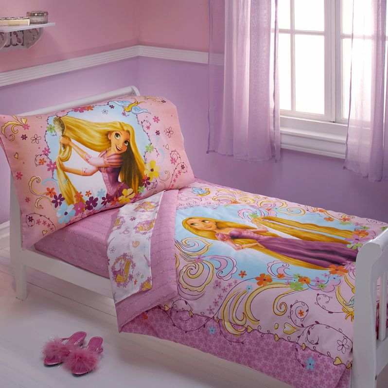 Tangled Bedding Set for Toddlers -- 4-Pc.