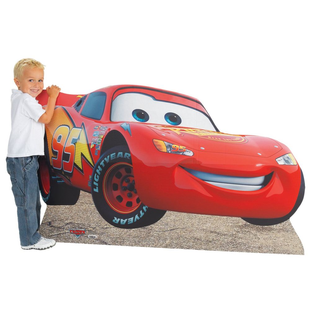 Lightning McQueen Standup -- 28'' x 51''