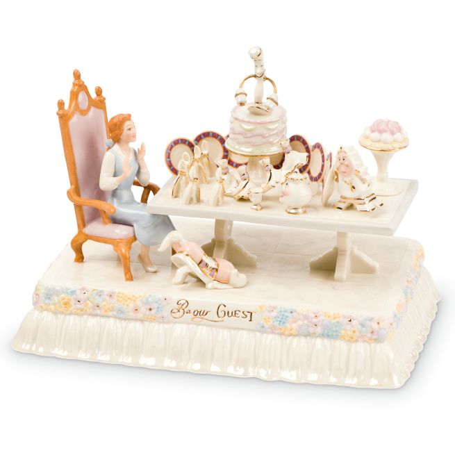 ''Presenting Your Dinner Float'' Beauty and the Beast Figurine by Lenox