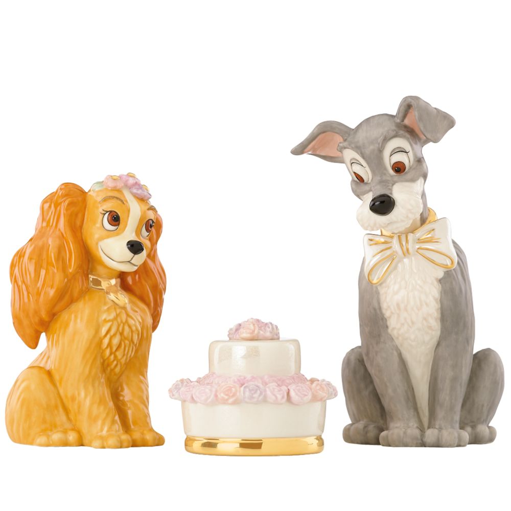 Lady's Dream Wedding Lady and the Tramp Figurine by Lenox