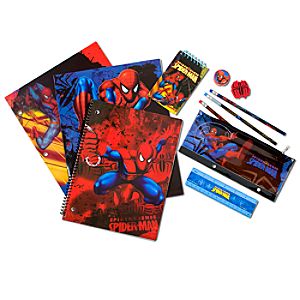 Spider-Man School Supplies Set -- 11-Pc.