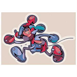 Run Mick Run Mickey Mouse Giclée