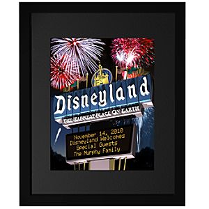 Personalized Disneyland The Happiest Place On Earth FantaSign®