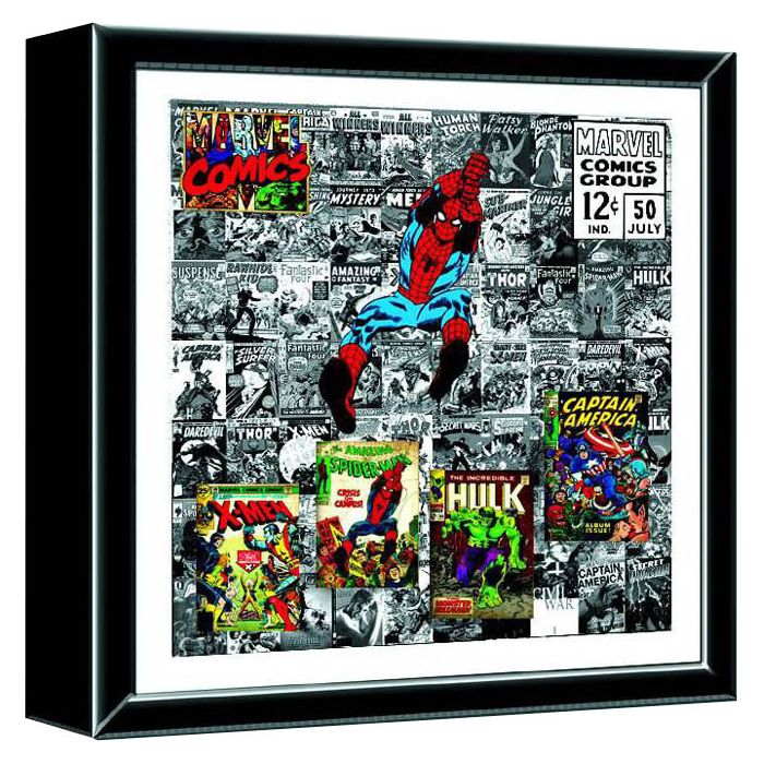 Marvel Comics Superhero Shadow Box