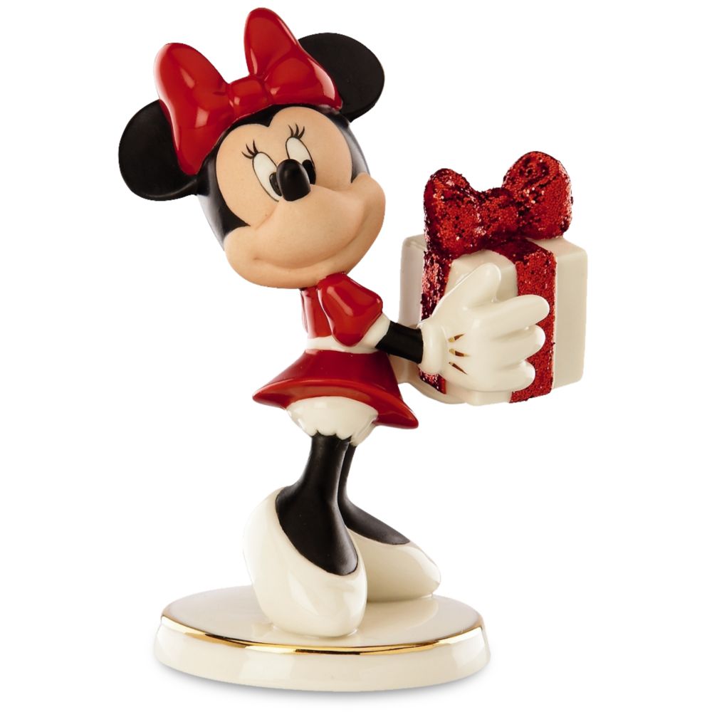 ''Wrapped with Love'' Minnie Mouse Figurine by Lenox
