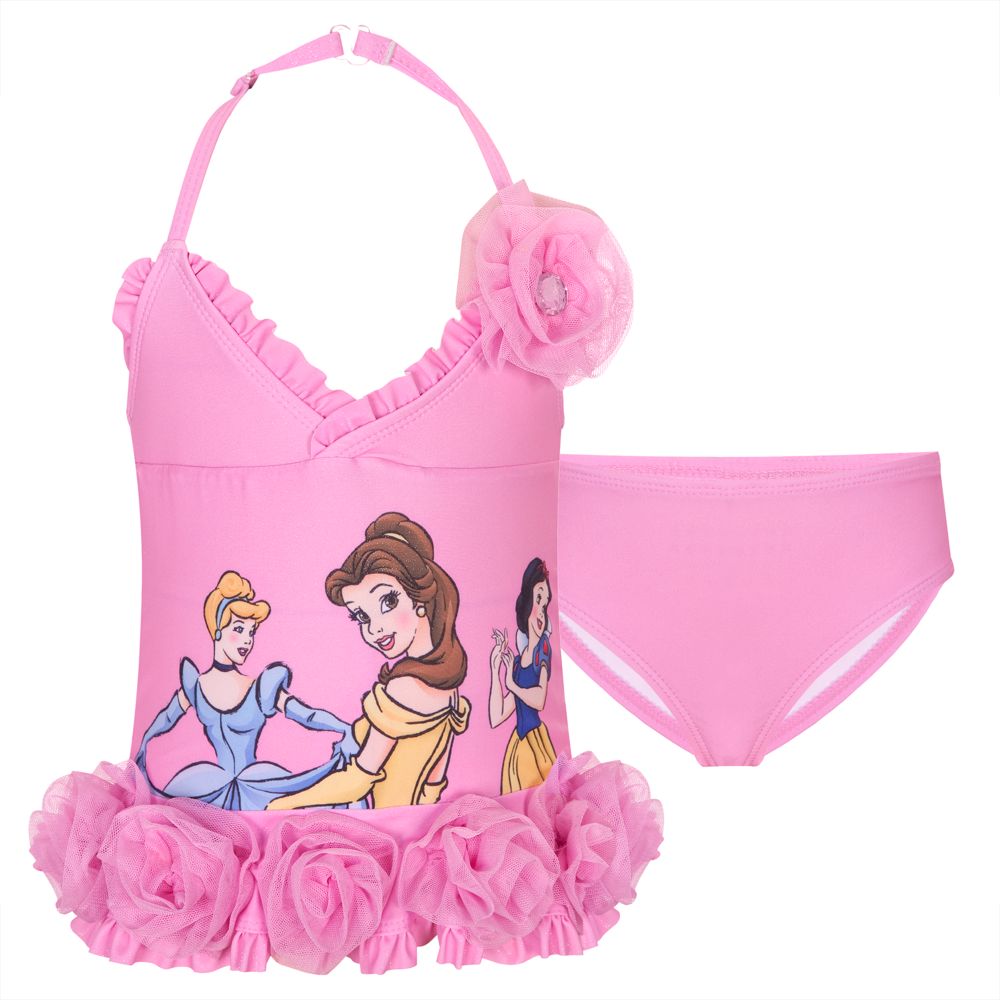 Deluxe Disney Princess Swimsuit for Girls -- 2-Pc.