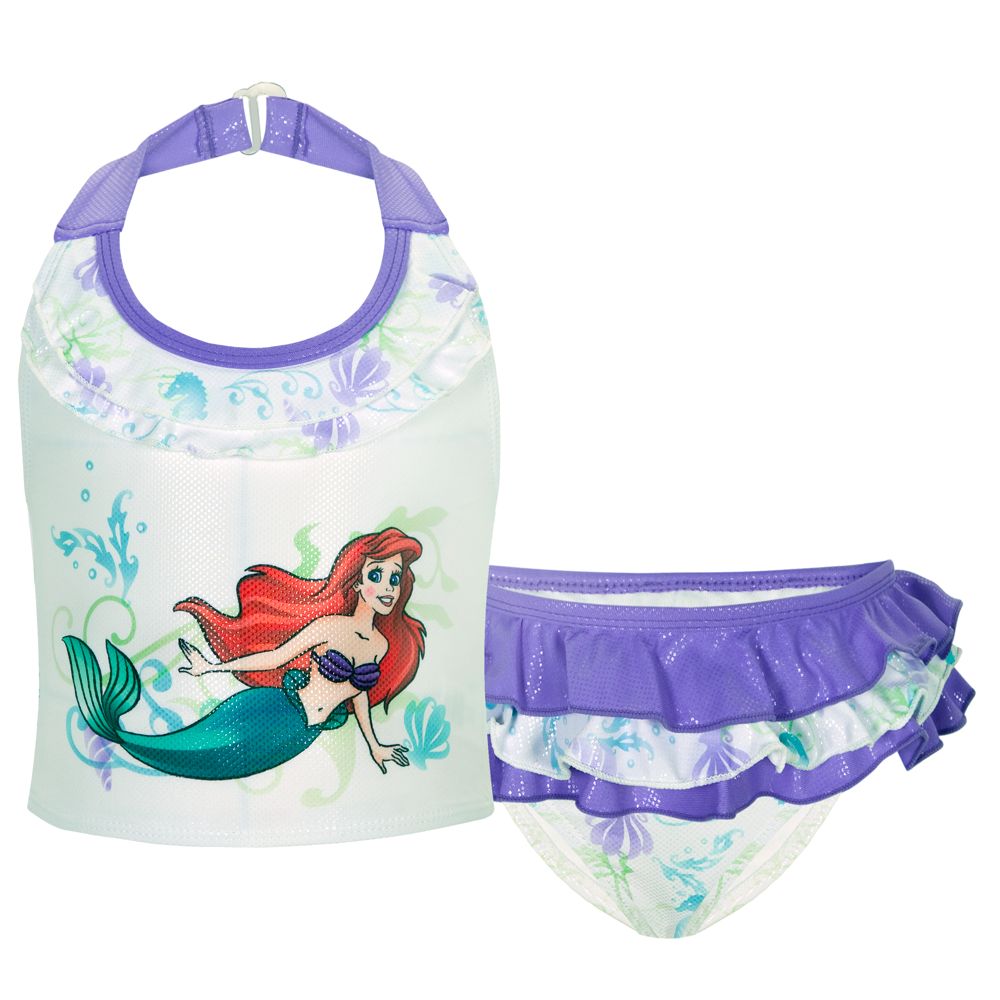 Glittering Ariel Swimsuit for Girls -- 2-Pc.
