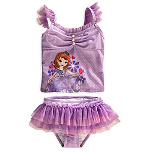Sofia Deluxe Swimsuit for Girls - 2-Piece