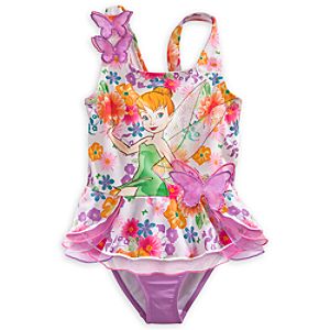Tinker Bell Deluxe Swimsuit for Girls