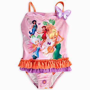Tinker Bell Deluxe Swimsuit for Girls