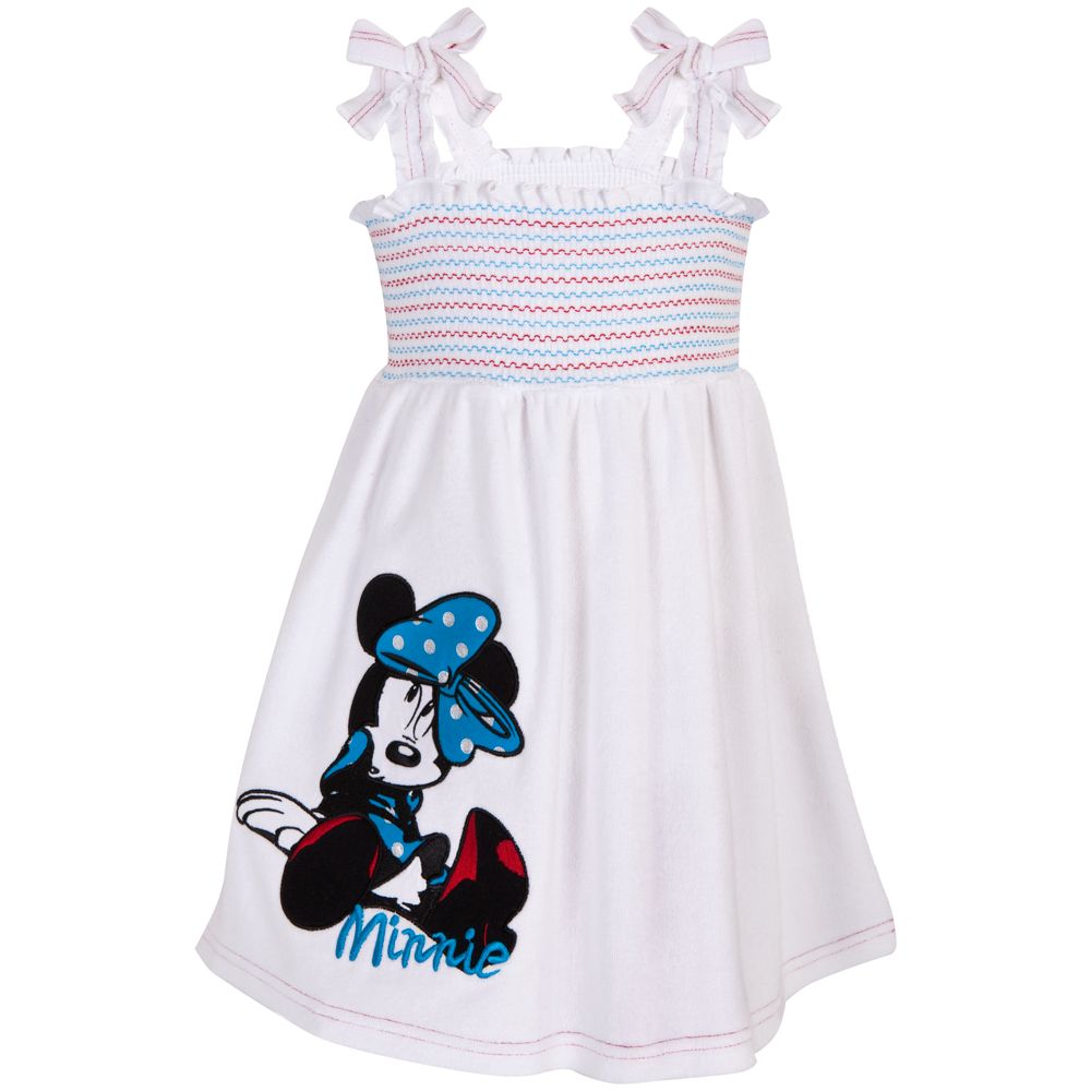 Smocked Minnie Mouse Cover-Up Dress for Girls