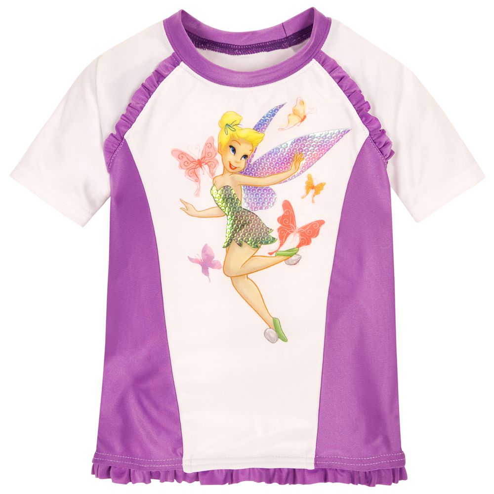 Tinker Bell Rashguard for Toddler Girls