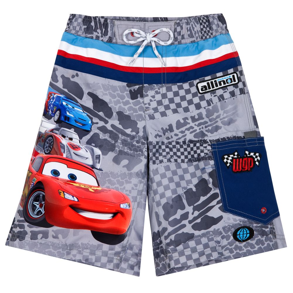 Cars 2 Lightning McQueen Swim Trunks for Boys