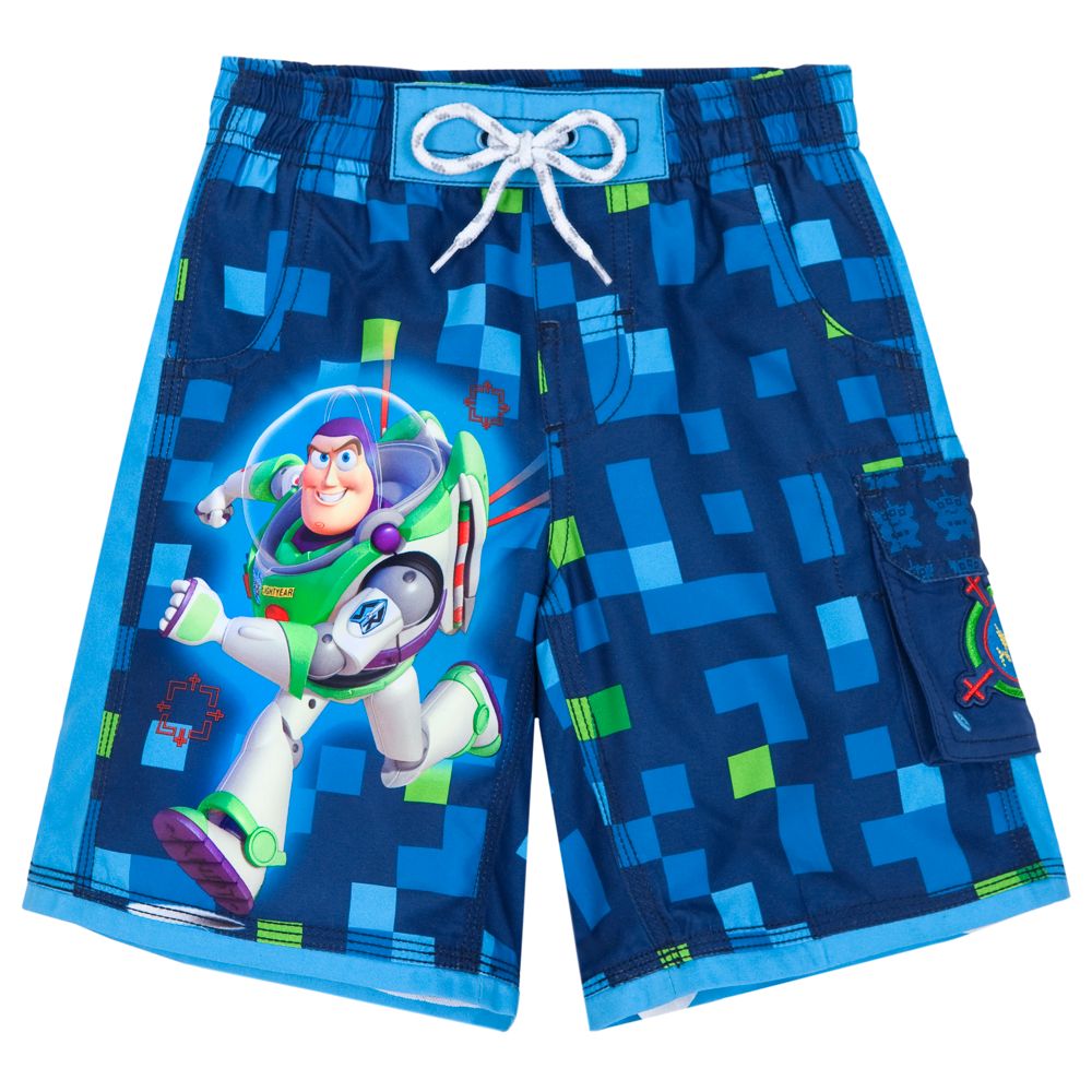 Buzz Lightyear Swim Trunks for Boys