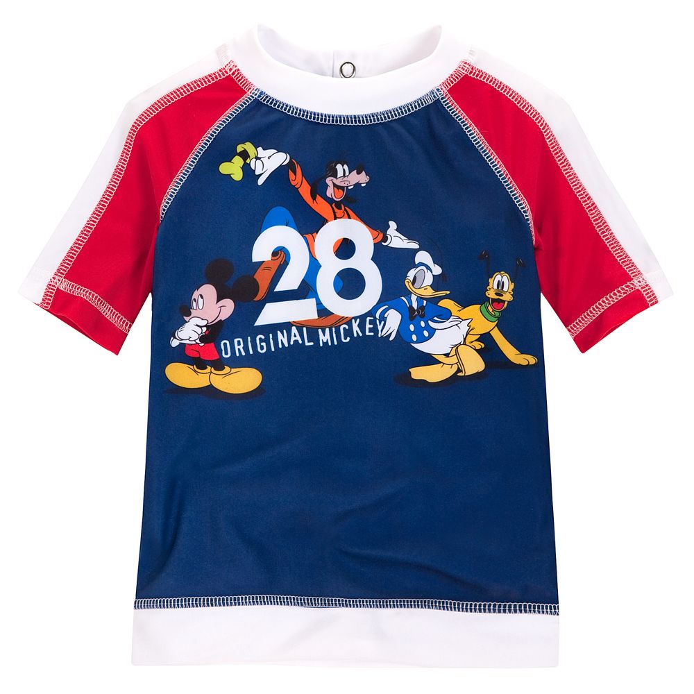 Mickey Mouse and Friends Rash Guard for Toddler Boys