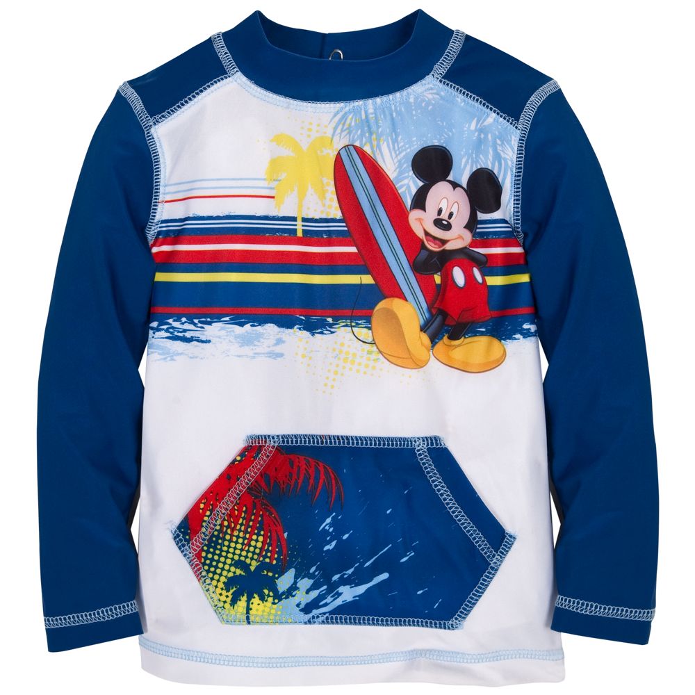 Mickey Mouse Rashguard for Toddler Boys