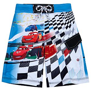 Cars 2 Swim Trunks for Boys