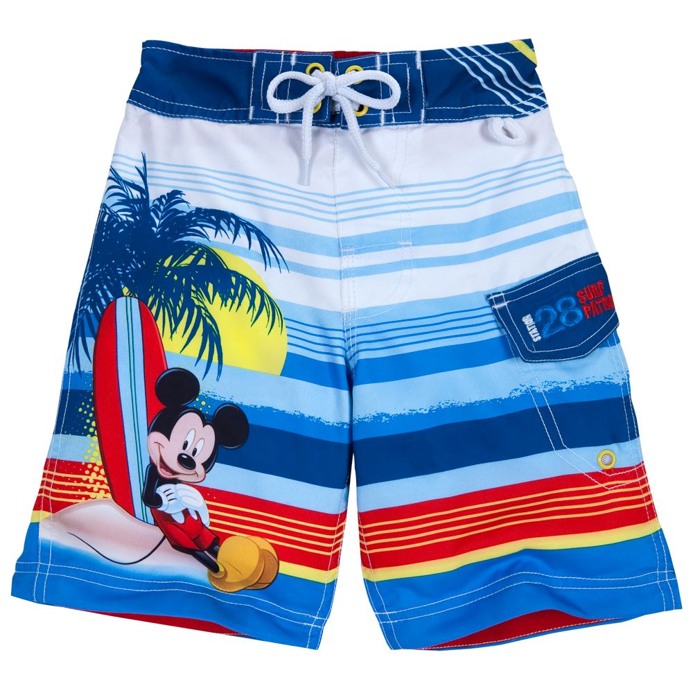 Mickey Mouse Swim Trunks for Boys