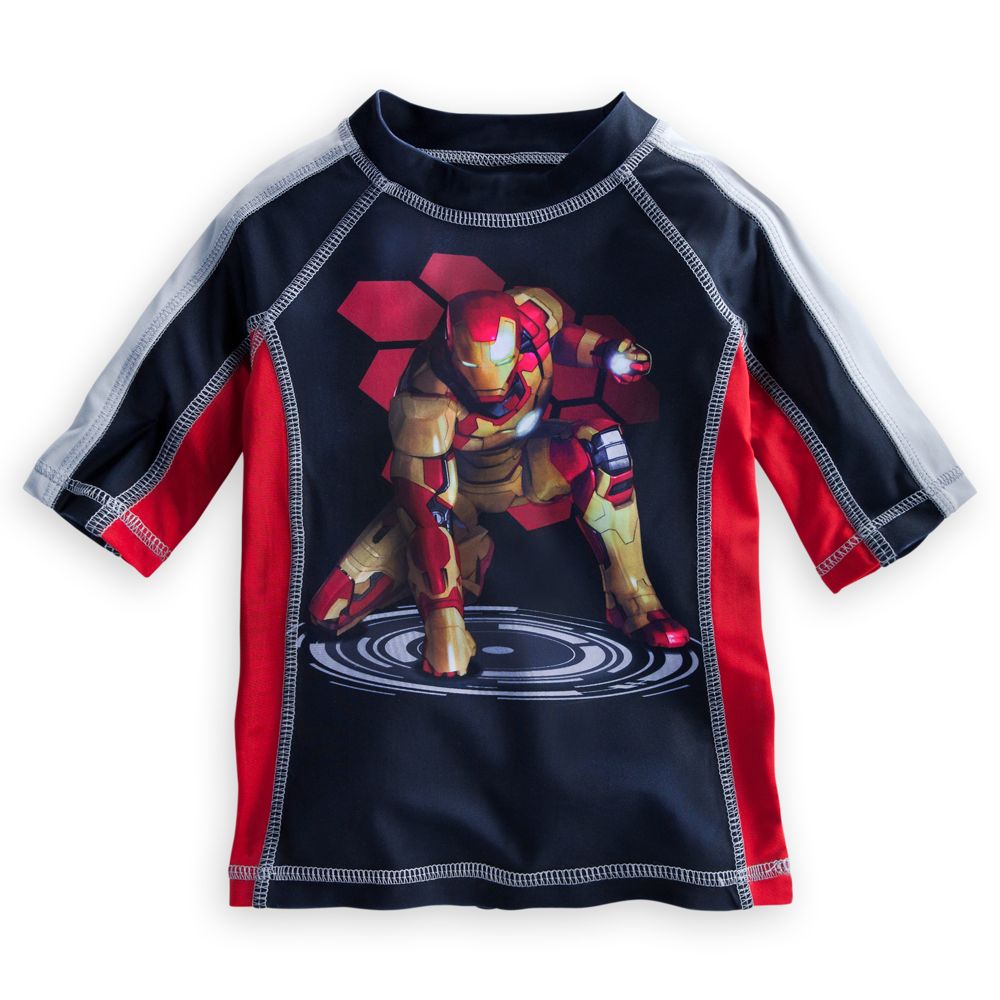 Iron Man Rash Guard for Boys
