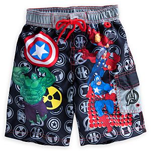 The Avengers Swim Trunks for Boys