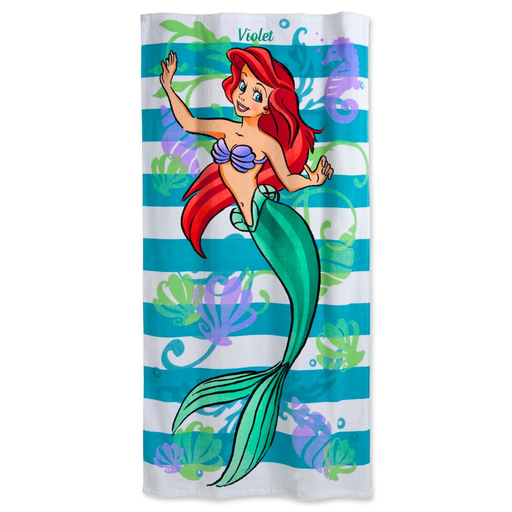Personalizable Ariel Beach Towel