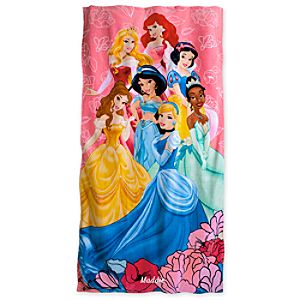 Disney Princess Beach Towel - Personalizable