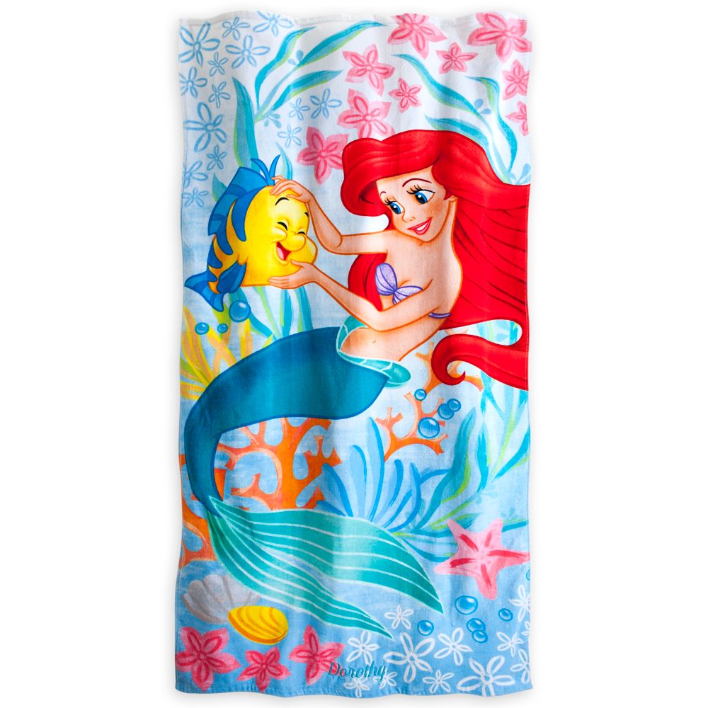 Ariel Beach Towel - Personalizable