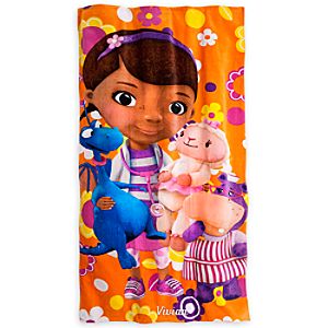 Doc McStuffins Beach Towel - Personalizable