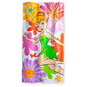 Tinker Bell Beach Towel - Personalizable