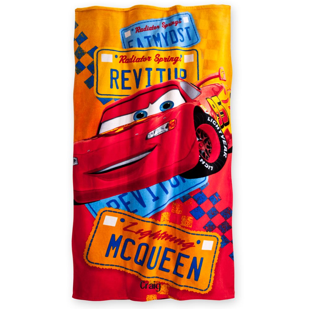 Cars Beach Towel - Personalizable