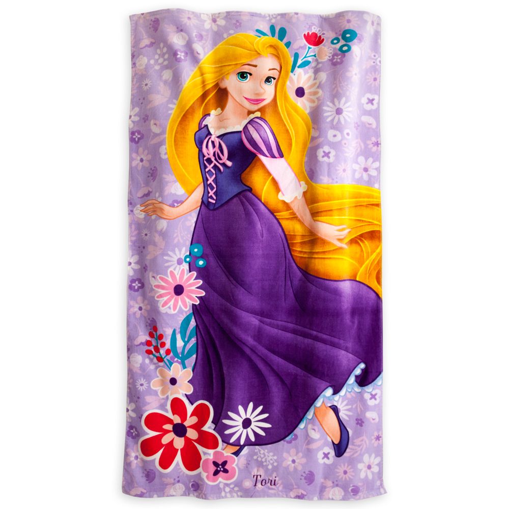 Rapunzel Beach Towel - Personalizable