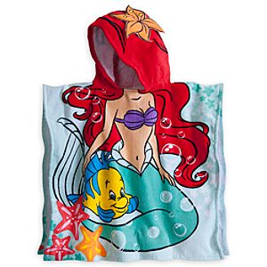 Ariel Hooded Towel for Girls