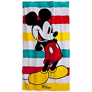 Mickey Mouse Beach Towel - Personalizable