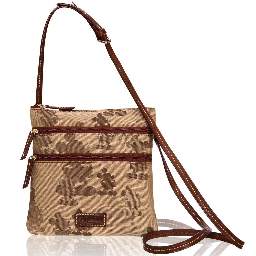 Tonal Mickey Mouse Letter Carrier Bag by Dooney & Bourke
