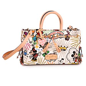 Disney Sketch Tassel Tote Bag by Dooney & Bourke