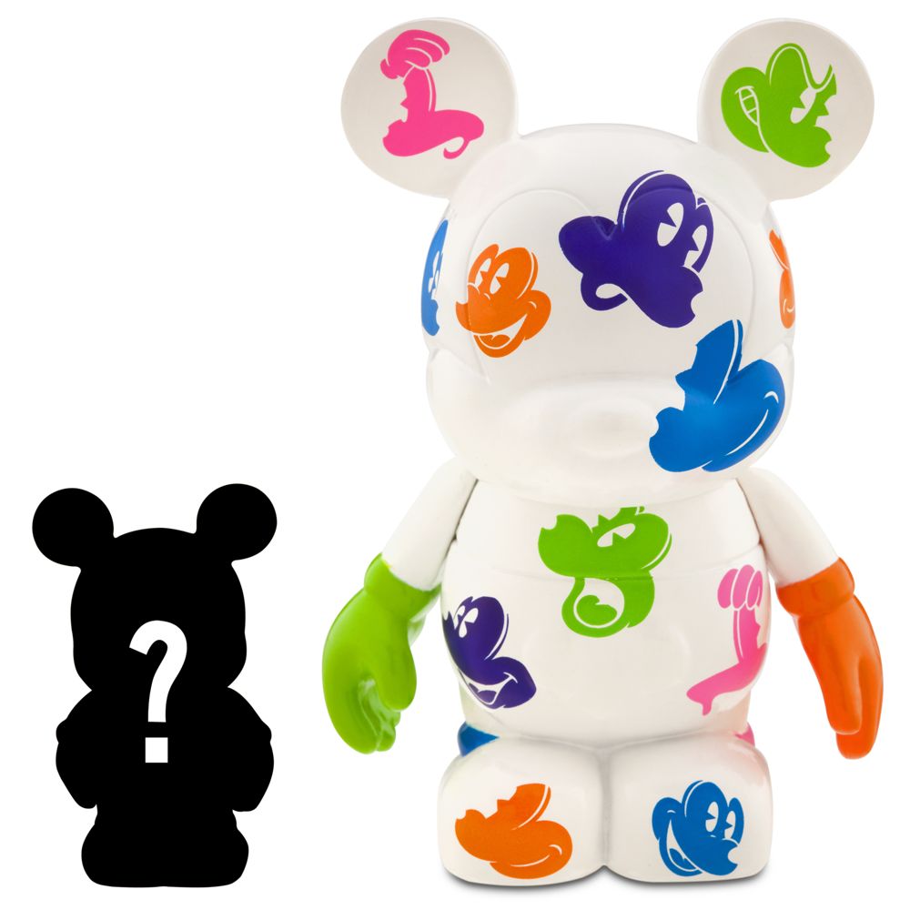 Vinylmation Oh Mickey! 3 White Figure + 1 1/2 Vinylmation Jr. Figure