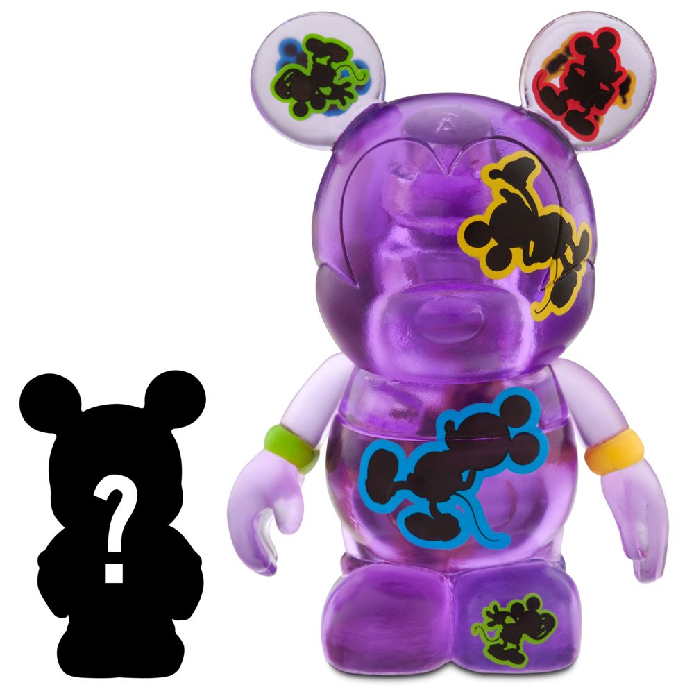 Vinylmation Oh Mickey! 3 Purple Figure + 1 1/2 Vinylmation Jr. Figure
