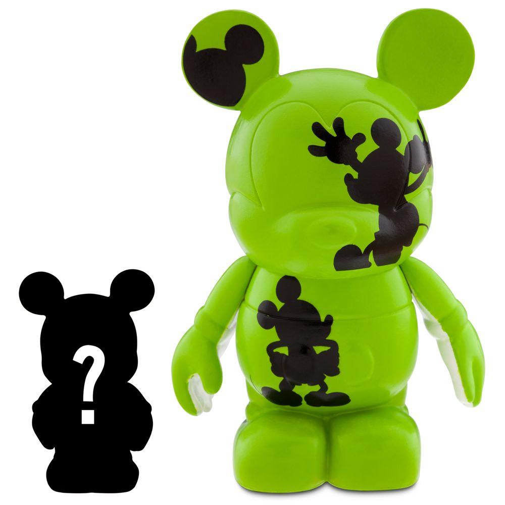 Vinylmation Oh Mickey! 3 Green Figure + 1 1/2 Vinylmation Jr. Figure