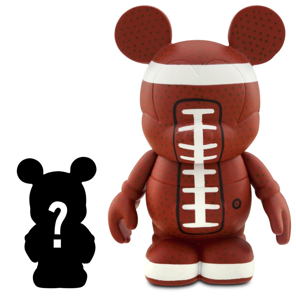 Vinylmation Sports Series 3 Football Figure + 1 1/2 Vinylmation Jr. Figure