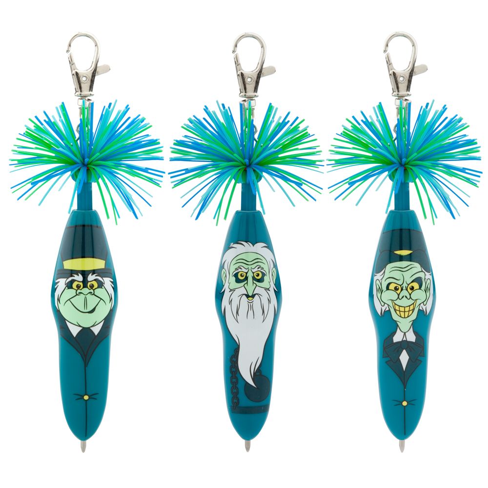 Kooky Hitchhiking Ghosts Pen Set -- 3-Pack
