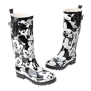 Mickey Mouse Rain Boots for Women