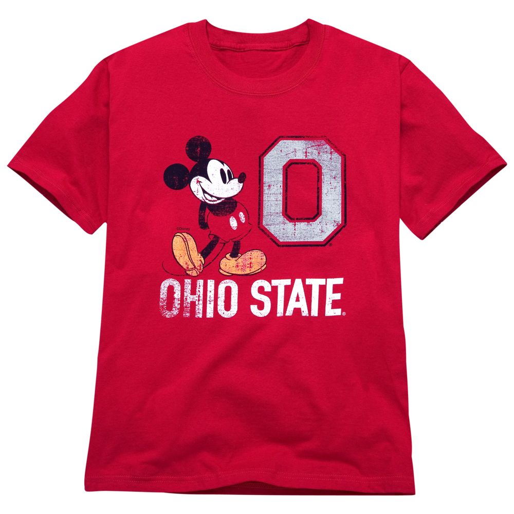 Ohio State University Mickey Mouse Tee for Kids