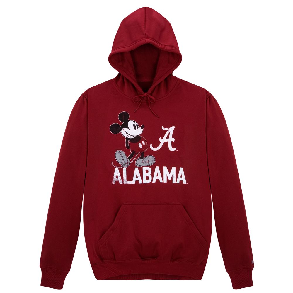 University of Alabama Mickey Mouse Hoodie for Men