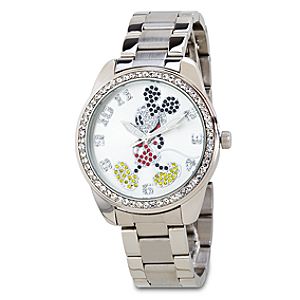Rhinestone Mickey Mouse Watch