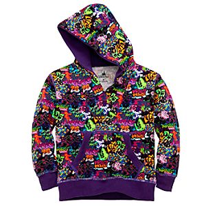 Hoodie Graffiti Mickey Mouse Sweatshirt