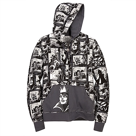 Hooded French Terry Disney Villains Jacket
