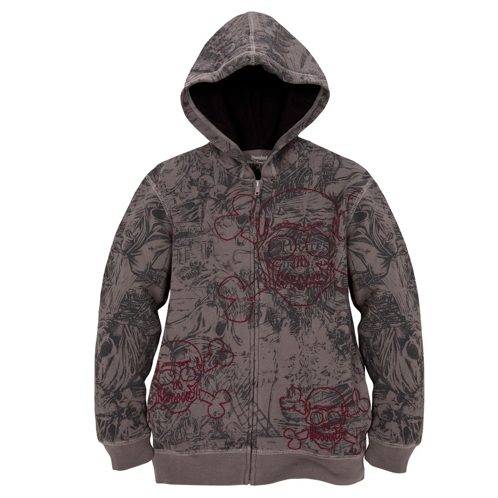 Hoodie Sketch Art Pirates Jacket