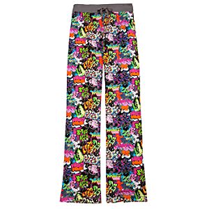 Graffiti Mickey Mouse Pajama Pants