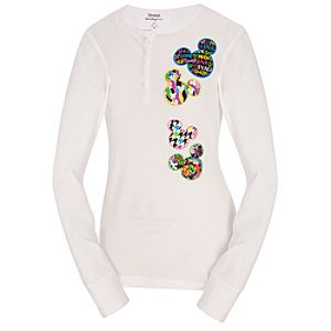 Long Sleeve Thermal Walt Disney World Pajama Top