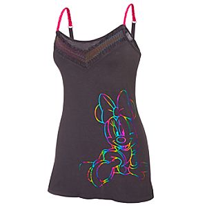 Rainbow Minnie Mouse Sleep Tank
